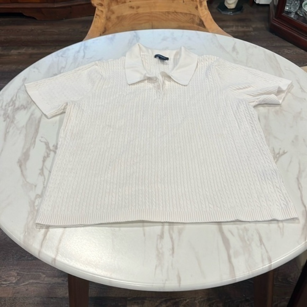 Westbound Cable knit Polo